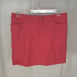 Patagonia Pink Cargo Skort with Pocket Detail Size 10